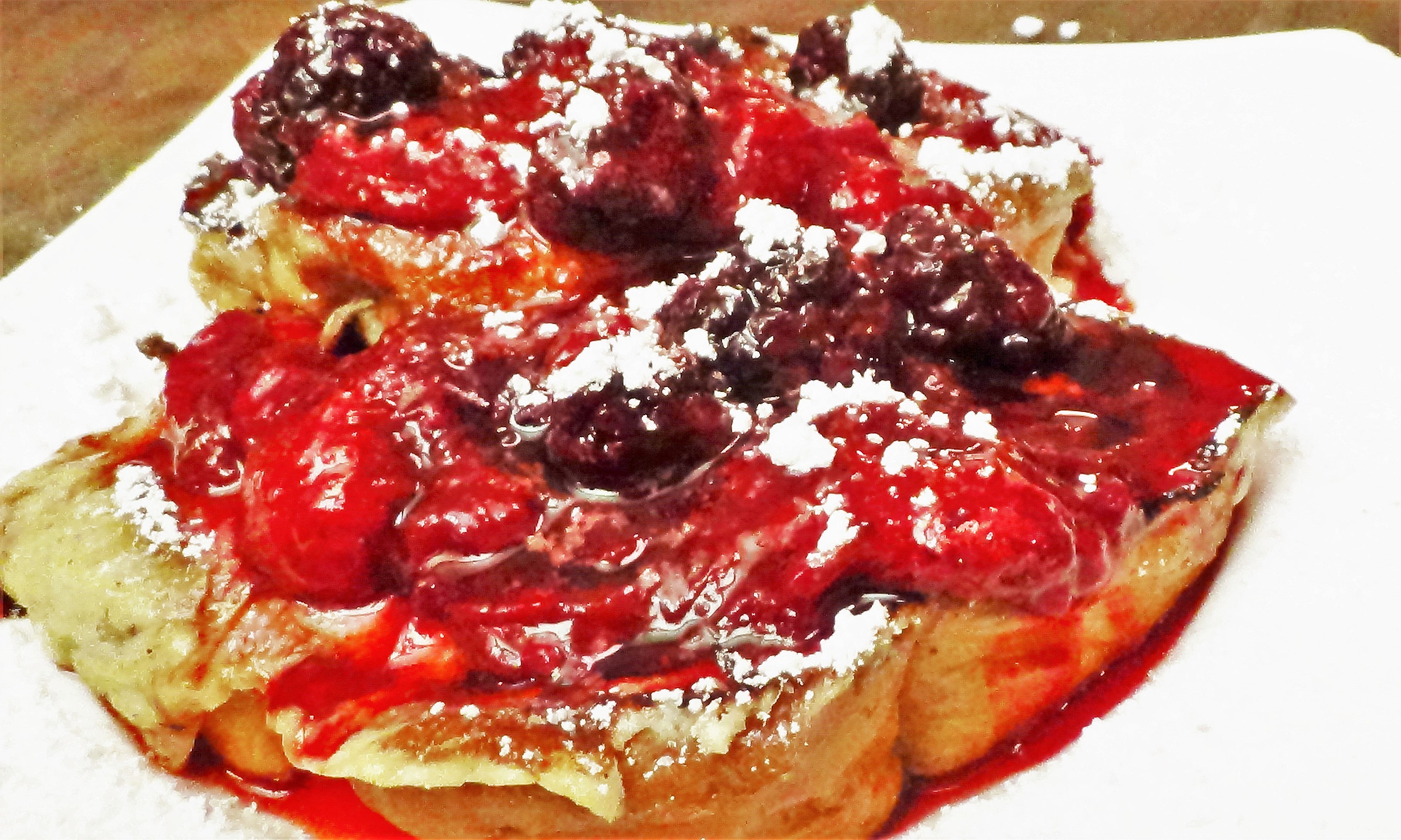Brioche French Toast with Berry Compote