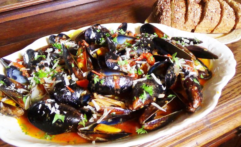 Mussels in Marinara
