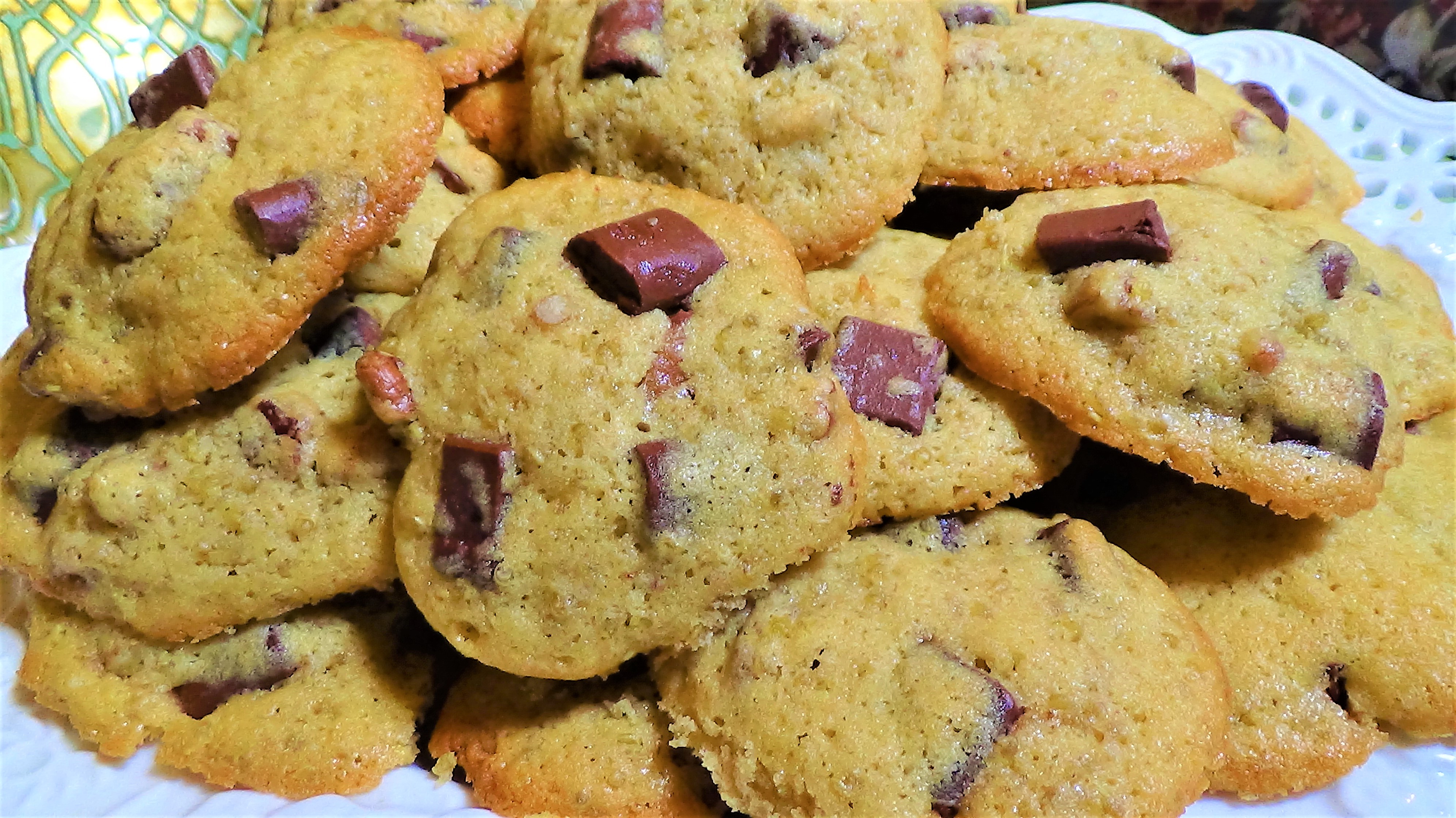 Chocolate Chunk Quinoa Cookies