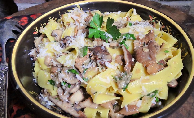 Wild Mushroom Pappardelle