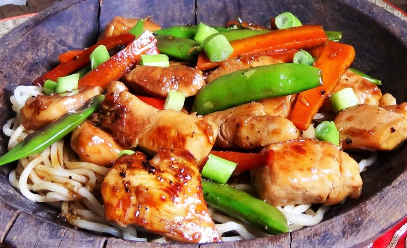 Teriyaki Chicken Noodle Bowl