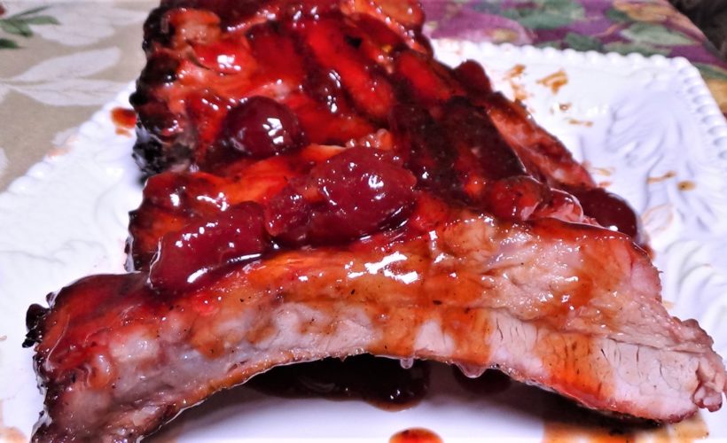 Cherry Chipotle BBQ Ribs