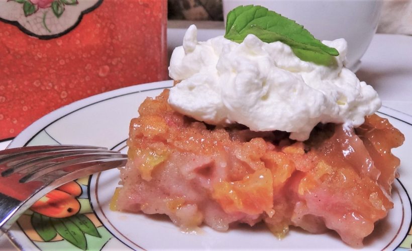 Southern Peach Pudding