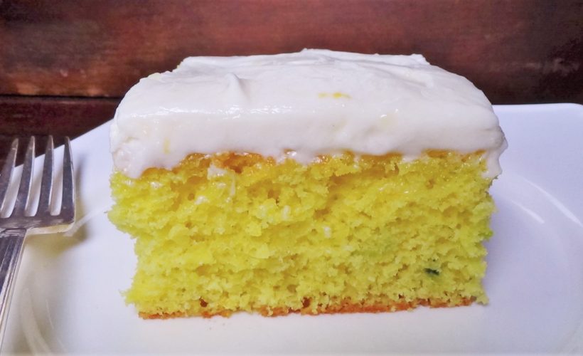 Lemon Zucchini Cake